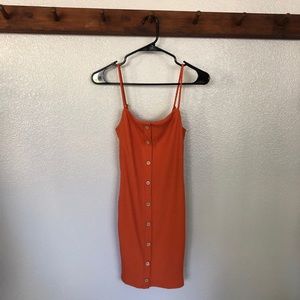 ⚡️Ribbed Button Down Dress